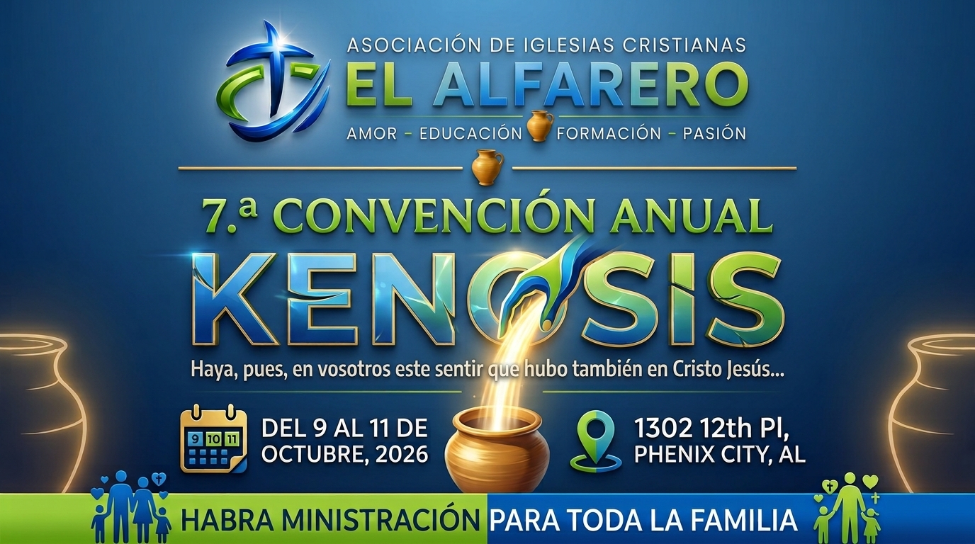 Flyer oficial de la 7.ª Convención Anual KENOSIS